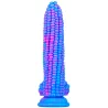 F*CK MY COLOR Gode Corn 16 x 4cm Bleu-Rose